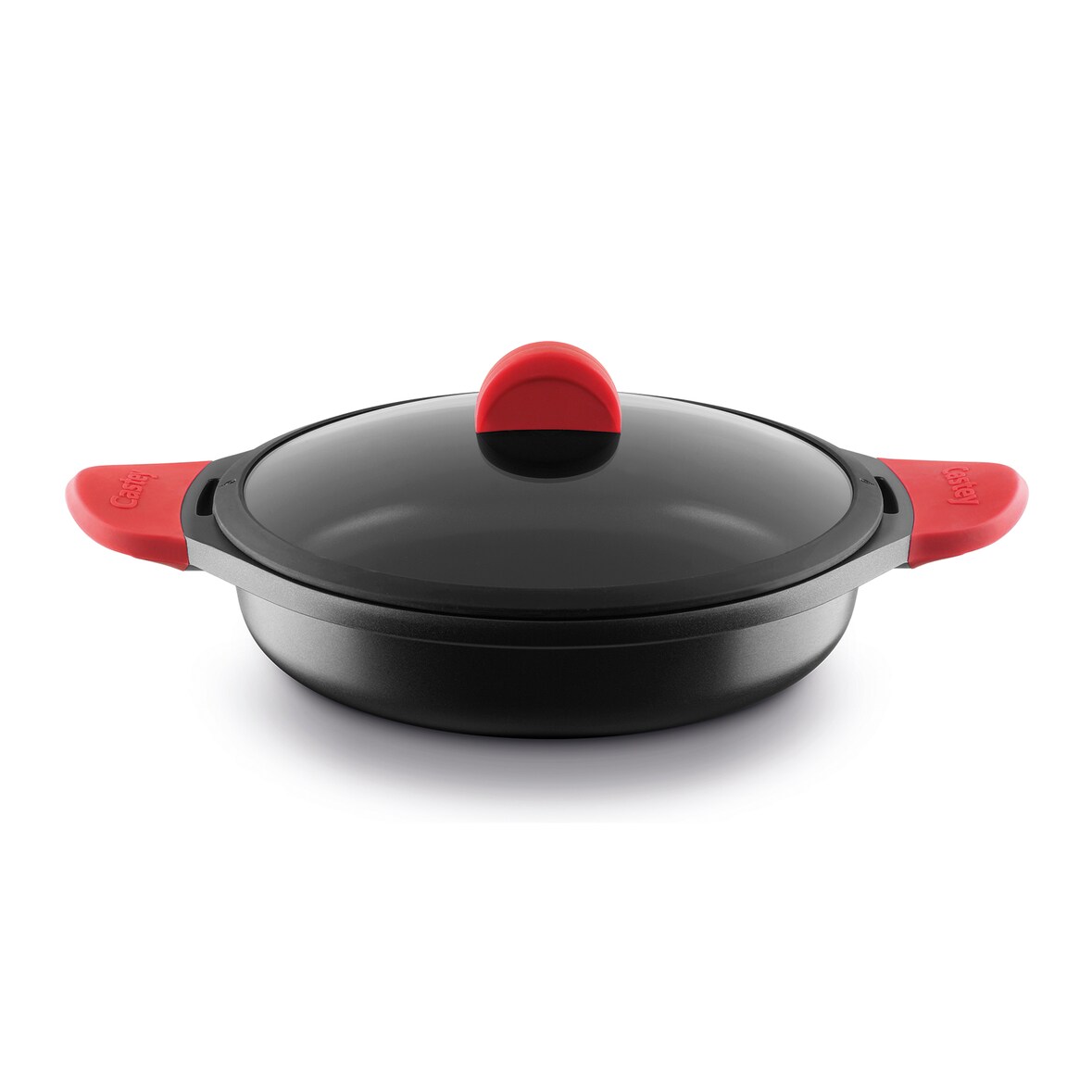 Castey cacerola baja induction 36 cm con tapadera