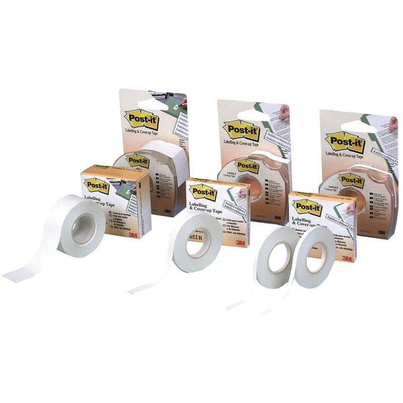 Post-it Korrektur- und Abdeckband, 25,4 mm x 17,7 m