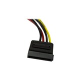 thumbnail of StarTech.com 6in 4 Pin Molex to SATA Power Cable Adapter Stromkabel Leistung M bis interne Stromversorgung 4-polig M 0.2 m
