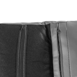 thumbnail of Loungesofa VINTALUX Kunstleder 2-Sitzer retro grau hjh LIVING