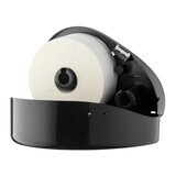 thumbnail of PlastiQline Großrollenspender MINI + Restrolle - Kunststoff - schwarz - gelb