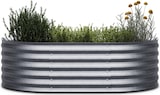 thumbnail of High Grow Extended Hochbeet 150 x 43 x 60cm Stahl-Wellblech einfacher Aufbau rost- und frostsicherSilber
