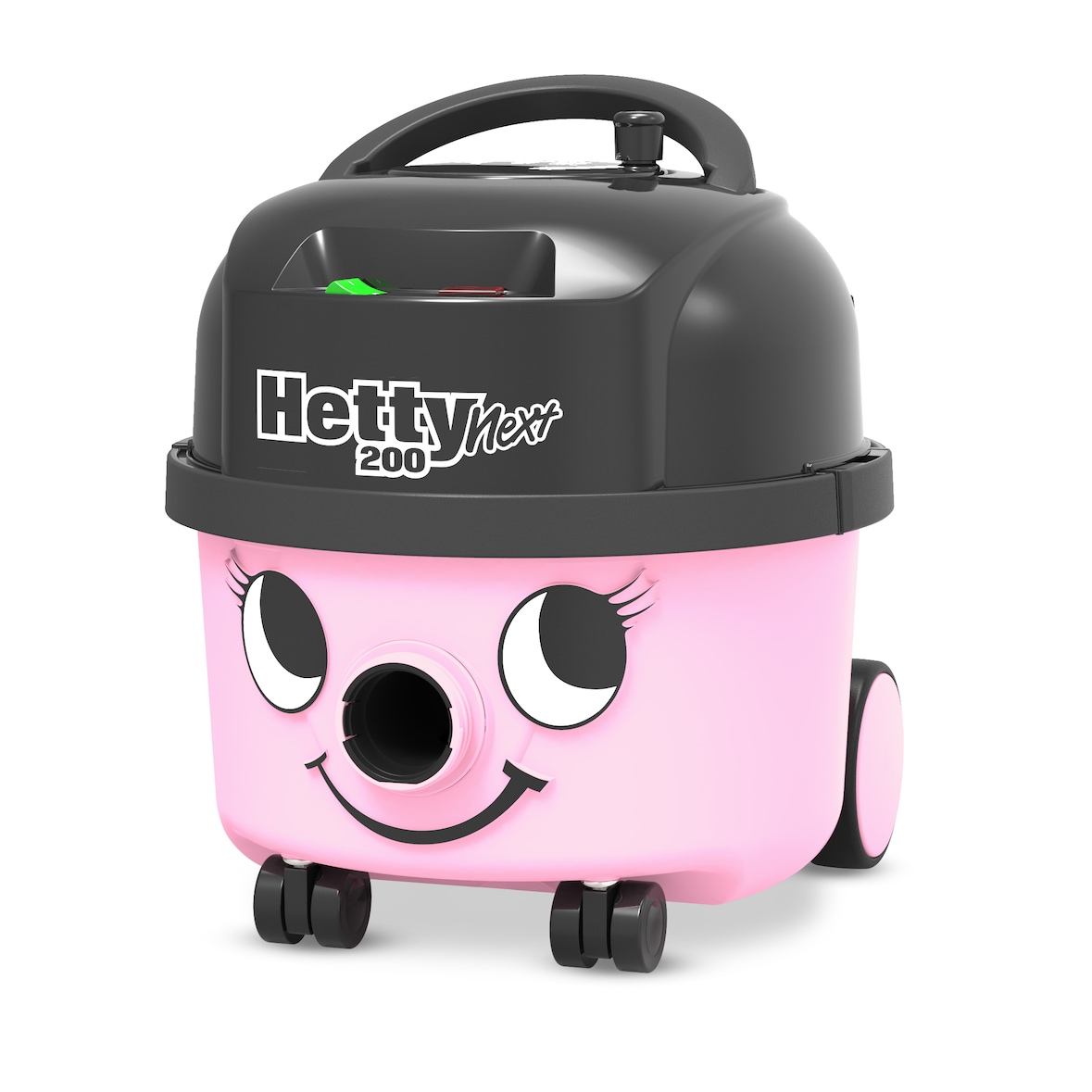Numatic Stofzuiger Hetty Next HVN208-11 roze met kit AST0