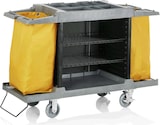 thumbnail of WAS Germany - Zimmerservicewagen, 2 Wäschesäcke gelb, 150 x  54 x 100 cm, Kunststoff