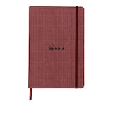 thumbnail of Rhodia Kollektion Orange Botanik, Notizbuch A5 mit festem Einband, 96 Blatt liniert, elfenbein 90g, Kunstleder - Amaranth 120033C