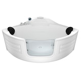 thumbnail of Pool Badewanne Eckwanne Wanne S70-EH 150x150cm mit Tür Walk-in-Pool