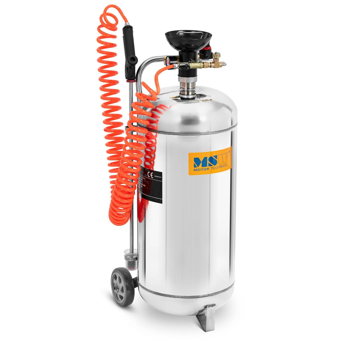 ulsonix Schaumgerät mit Druckbehälter - 50 l - 10 m Schlauch - 2 Räder