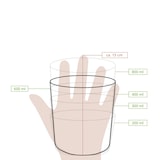 thumbnail of greenbox - Suppenbecher to go aus Karton (Premium) 600 ml, Ø 115 mm, weiß, 25 St.