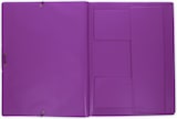 thumbnail of Pasta de PVC com abas tamanho folio violeta