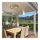 thumbnail of Ventilador DC KILIMANJARO MINI beige 3 temperatura led dimable 58 cm Mantra