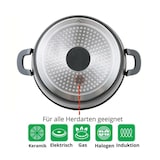 thumbnail of 10 L Kochtopf Suppentopf Antihaft Induktion Schmortopf 28 cm Aluguss Bratentopf