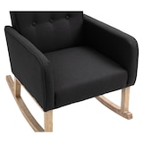thumbnail of Schaukelstuhl Dream Stoff schwarz