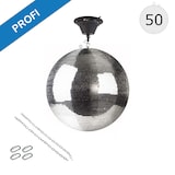 thumbnail of Spiegelkugel Set 50cm Kugel PROFI + Motor MBM-5010, 2 Ketten, 4 Kettenglieder