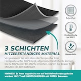 thumbnail of Herdabdeckplatte Matte 620x535 hitzebeständig bis 500°С Schutz Elektroherd