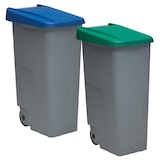 thumbnail of Wellhome - Set di Contenitori Chiusi 110L Blu e Verde 88cm