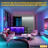thumbnail of ENOVALITE LED-Streifen ELED700110 3 W/m 4000 K einstellbar in bunt und neutralweiß (RGB + W) IP54
