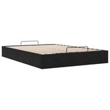 thumbnail of vidaXL Ottoman-Bett ohne Matratze Schwarz 140x190 cm Samt