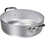 thumbnail of Agnelli Casseruola Bassa Professional Cookware in Alluminio con 2 Manici in Acciaio Inox, Grigio, cm 36