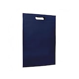 thumbnail of MONOUSO - Vliesstofftasche Gestanzten Griffen Marinblau 30+10x40cm (25 Stück)