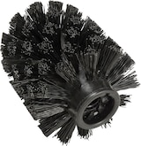 thumbnail of WENKO Ersatzbürste für WC-Garnituren Schwarz Ø 8 cm 4er Set