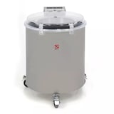 thumbnail of Sammic ES-100 centrifuge 6 kg voor groenten, 900 tpm, 120-360 kg/uur, roestvrijstalen behuizing, elektronisch paneel, betrouwbare driefasige motor