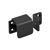 thumbnail of Porte-cadenas renforcé à recouvrement, gauche, acier, protection pour fermeture, noir - THIRARD