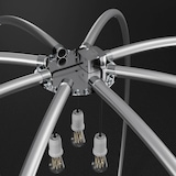 thumbnail of astreea Igloo Plus Gastro Terrassen Pavillon Model XL 4,84x4,84x2,75m, wasserdicht, transparent, mit Beleuchtungssystem