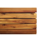 thumbnail of Pflanzkasten HWC-L25, Pflanzkübel Blumenkasten, rechteckig 60x62x22cm Outdoor Stahl Akazie Holz FSC®-zertifiziert, braun