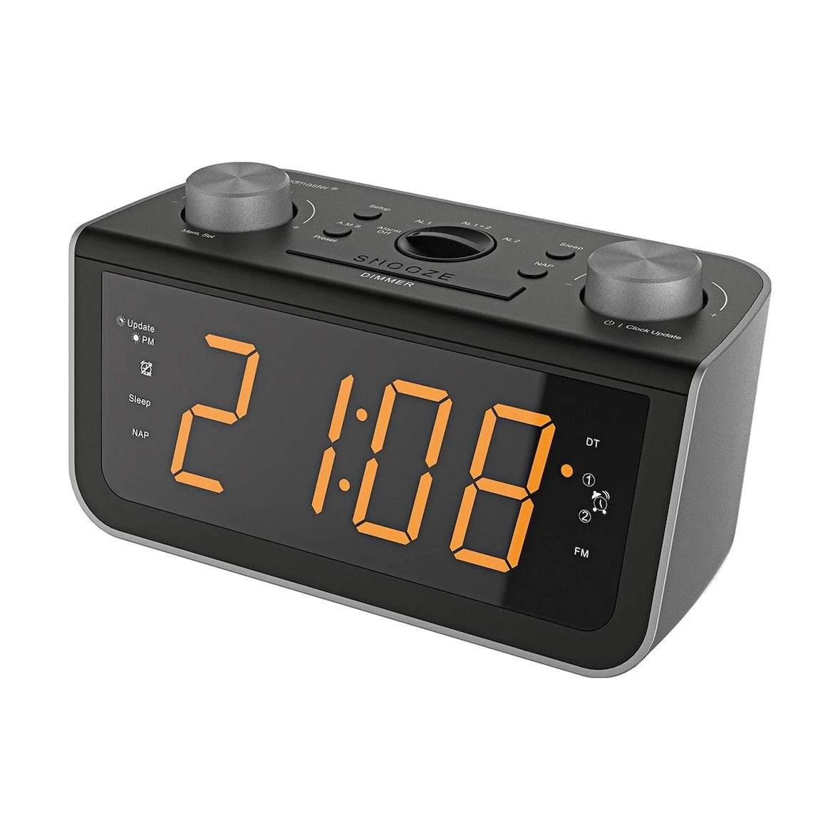 Soundmaster FUR 5005 Radiowecker Funkwecker UKW-Radio Dual-Alarm dimmbar Jumbo-Display Gangreserve