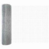 thumbnail of vidaXL Zaunpfosten Silber 25 x 0,8 m (16 x 16 mm Netz) Stahl