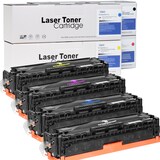 thumbnail of Kompatibel HP CF210X, CF211A, CF213A, CF212A Sparset 4 Toner alle Farben von D&C
