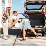 thumbnail of tectake Campingtafelset Vani inklapbaar in wicker-look - zwart-wicker look - 404528