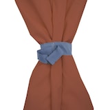 thumbnail of Conjunto de 4 painéis laterais para pérgola Cadiz, painel lateral de substituição pavilhão 4x4m, poliéster ~ terracota-castanho