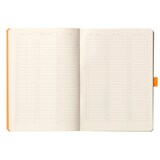 thumbnail of Rhodiarama Goalbook A5 mit flexiblem Einband, 120 Blatt elfenbein 90g, kariert - Schwarz 117762C