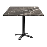 thumbnail of Restootab - Table 90x90cm - modèle Bazila marbre royal