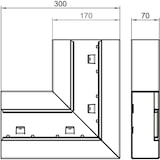 thumbnail of OBO Bettermann Flachwinkel GS-SFS70170RW 6277620