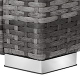 thumbnail of tectake Salon en rotin Lignano - gris - 404782
