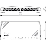 thumbnail of TELEGÄRTNER Mini-Verteiler MPD12-HS K, geschirmt, Cat.6A (tiefgest. n. ISO/IEC) alpinweiß