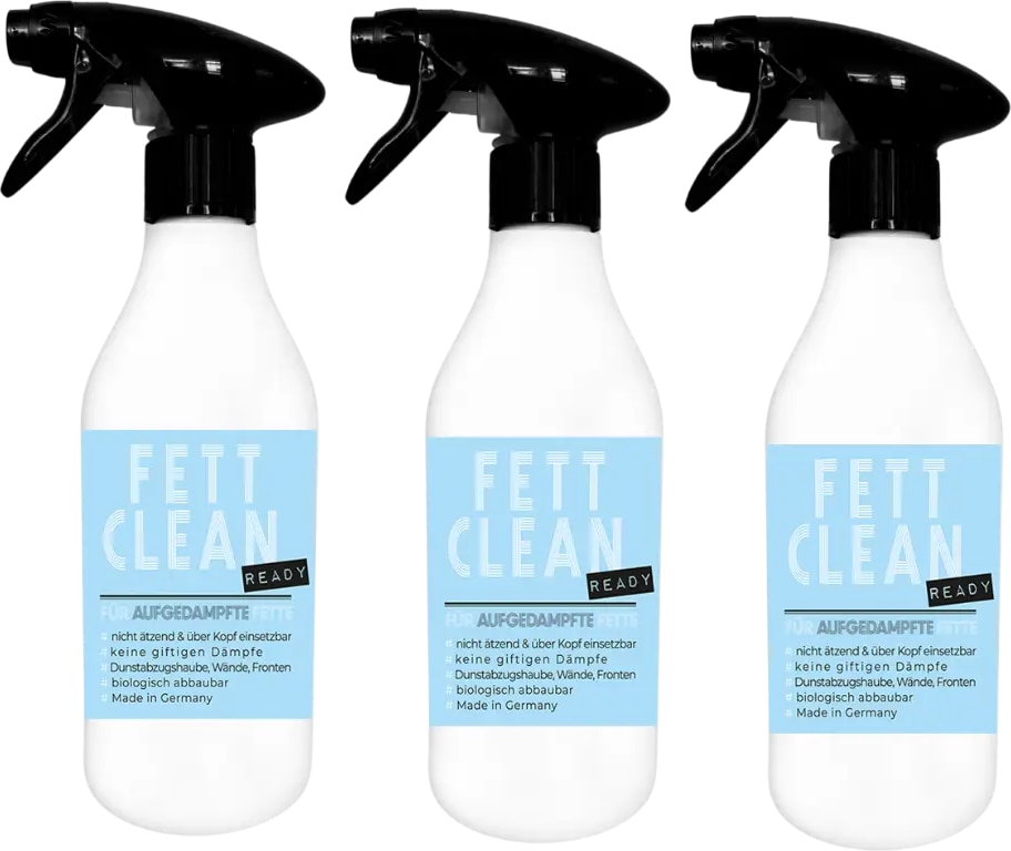 Fett Clean 3x 0,5l (Fettlöser) gebrauchsfertig