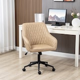 thumbnail of Vinsetto Cadeira de Escritório Operativa de Couro PU com Altura Ajustável e Função de Inclinação 59x60x90-100 cm Marrom