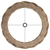 thumbnail of vidaXL Lampenschirm Braun Ø30x20 cm Korbweide