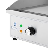 thumbnail of Royal Catering Elektro Grillplatte - 727 x 420 mm - geriffelt/glatt - 4400 W