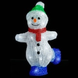thumbnail of vidaXL Kerstfiguur sneeuwman LED binnen en buiten 30 cm acryl