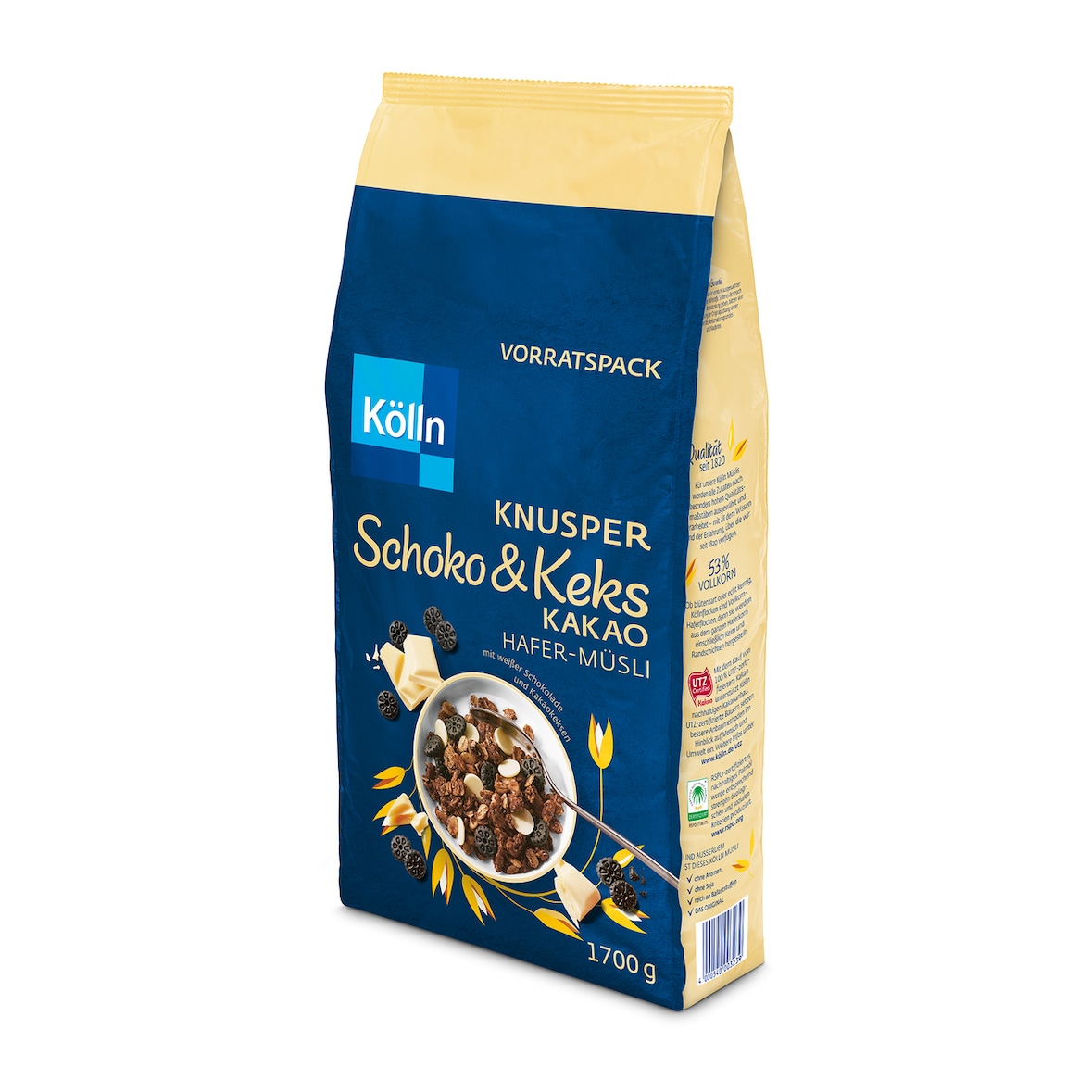 Kölln Müsli Knusper Schoko & Keks Kakao (1,7kg)