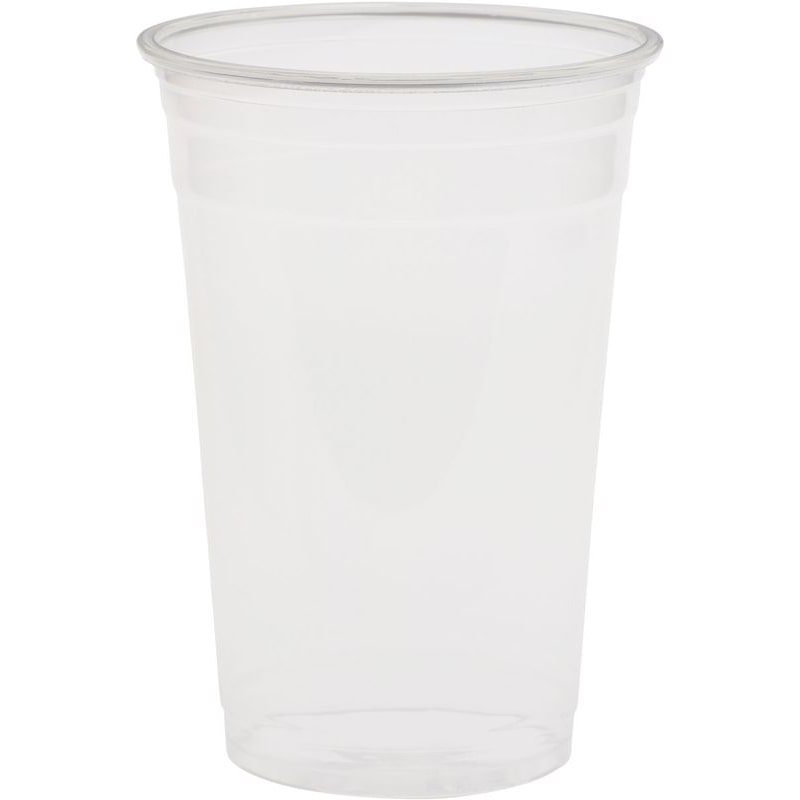 800 RPET Becher Crystal 59 cl Transparent BIOPAK