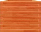 thumbnail of vidaXL Pflanzkübel Wachsbraun 90x60x45,5 cm Massivholz Kiefer