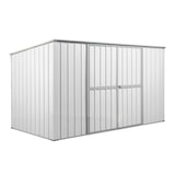 thumbnail of Casetta deposito lamiera Box in Acciaio Zincato 345x186cm x h1.92m - 98KG - 6.42mq - BIANCO