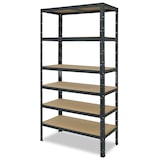 thumbnail of shelfplaza HOME 200x120x45 cm Schwerlastregal in anthrazit mit 6 Böden und 145 kg Traglast pro Boden