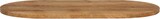 thumbnail of vidaXL Tischplatte 110x50x2,5 cm Oval Massivholz Mango