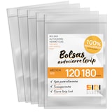 thumbnail of Bolsas de Plástico Transparente con Autocierre para todo tipo de usos - SIDI (120x180mm, 300uds)